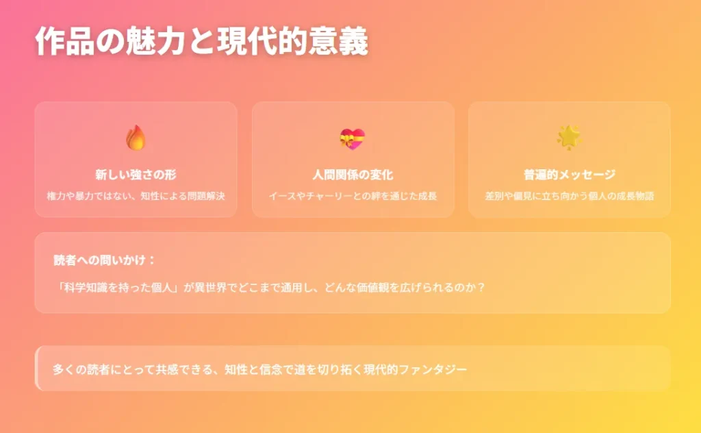狂った皇女は天才法医学者|魅力と意義 - 現代的メッセージと読者への問いかけ
